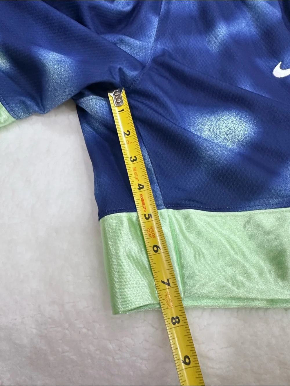 Boy’s Blue and Green Nike Dri-FIT Shorts